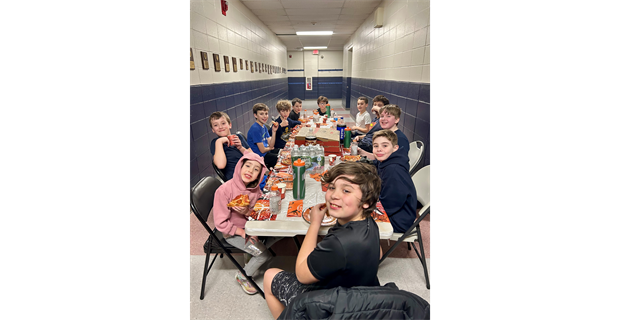 Jr Boys End of Year Pizza Party!